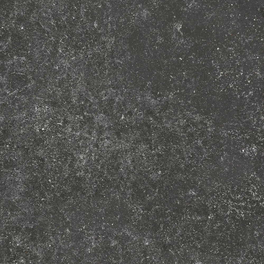Ro'Ma Carrelage Carrelage effet Pierre Calcaire Gris Carbone 80x80x0,9 cm Mat Domella - Sol et mur intérieur (vendu par carton de 1,28 m²) - RO'MA- Carrelage Sol Effet Pierre