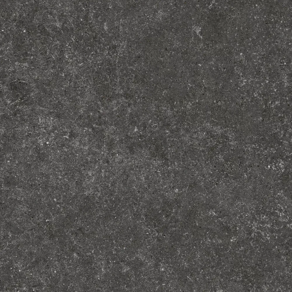 Ro'Ma Carrelage Carrelage effet Pierre Calcaire Gris Carbone 80x80x0,9 cm Mat Domella - Sol et mur intérieur (vendu par carton de 1,28 m²) - RO'MA- Carrelage Sol Effet Pierre
