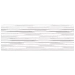 Ro'Ma Carrelage Carrelage Mural Effet Pierre<Carrelage effet Pierre 3D Blanc Glace Linea 100x33,3x0,98 cm Orvigny - Mur intérieur -