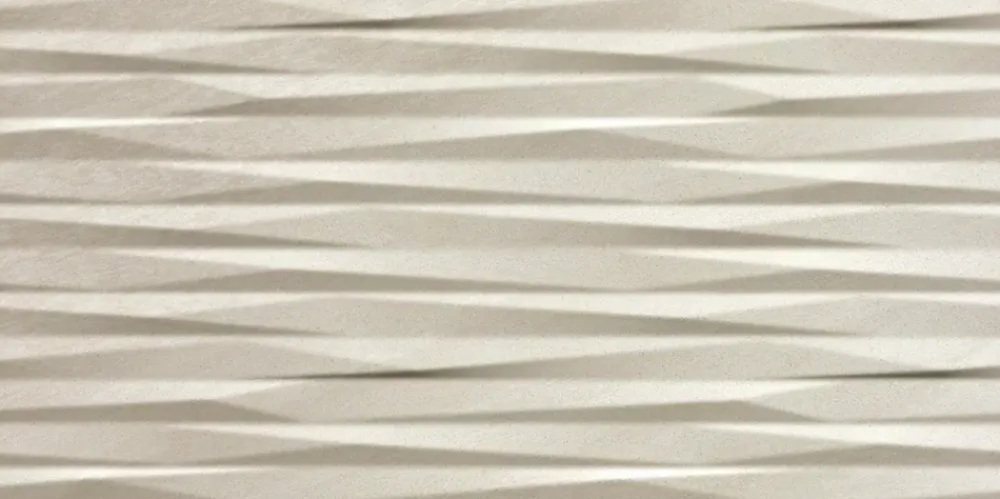 Ro'Ma Carrelage Carrelage Mural Effet Pierre<Carrelage effet Pierre 3D Quartzite Gris Crème Onda 80x40x1 cm Mat Teravio - Mur intérieur (vendu par carton de 1,28 m²) - RO'MA C