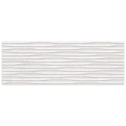 Ro'Ma Carrelage Carrelage effet Pierre 3D Gris Perle Linea 100x33,3x0,98 cm Orvigny - Mur intérieur -- Carrelage Mural Effet Pierre