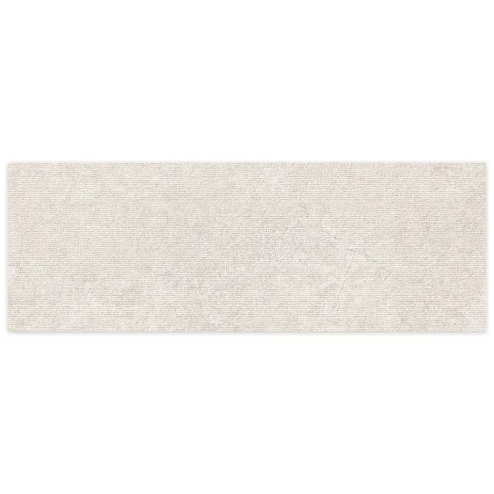 Ro'Ma Carrelage Carrelage effet Pierre 3D Beige Coquille Granula 100x33,3x0,86 cm Torvane - Mur intérieur -- Carrelage Mural Effet Pierre