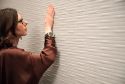 Ro'Ma Carrelage Carrelage Mural Effet Pierre<Carrelage effet Pierre 3D Gris Perle Intaglio 80x40x1 cm Mat Volenza - Mur intérieur (vendu par carton de 1,28 m²) - RO'MA CARRELA