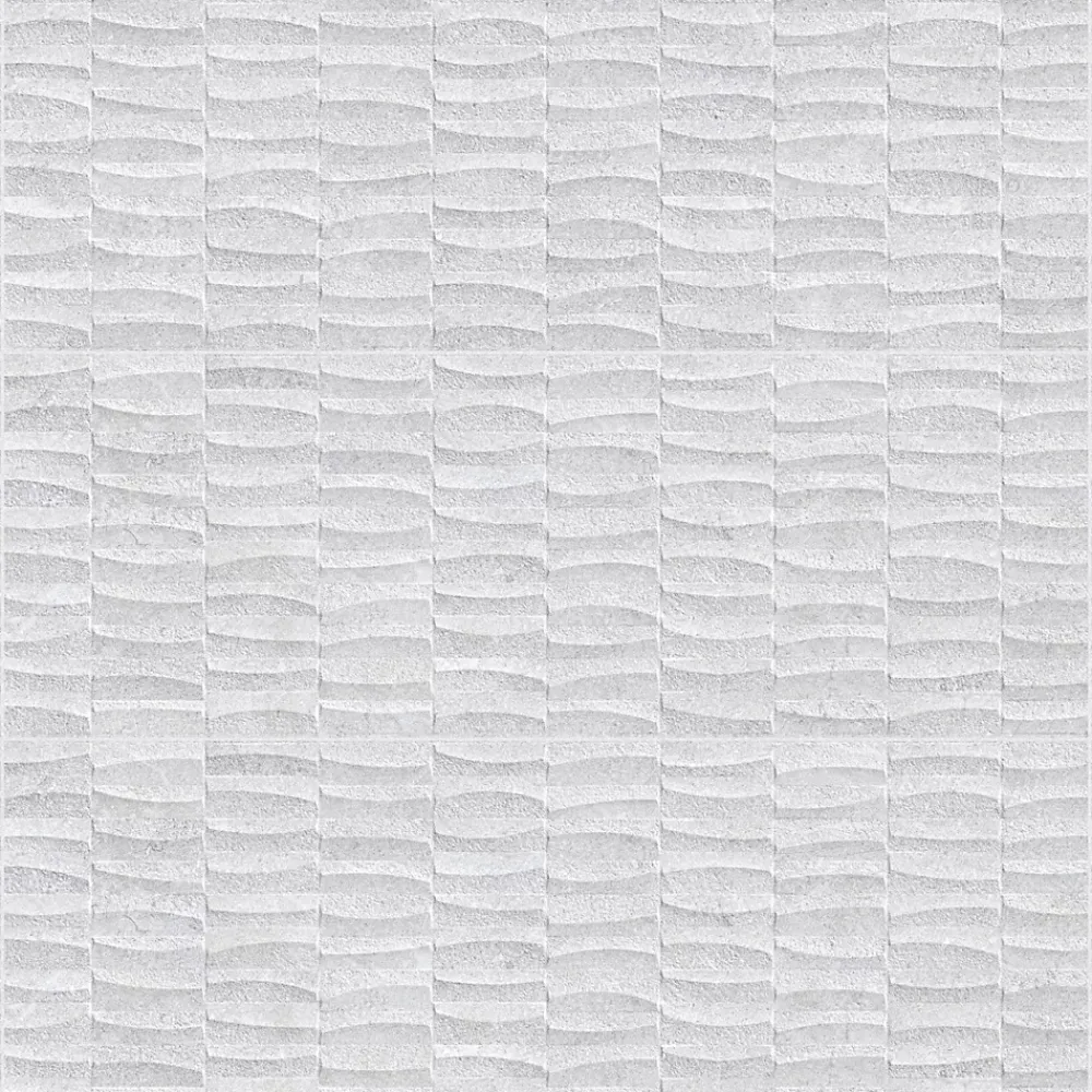 Ro'Ma Carrelage Carrelage Mural Effet Pierre<Carrelage effet Pierre 3D Gris Silver 100x33,3x0,98 cm Luzerio - Mur intérieur -