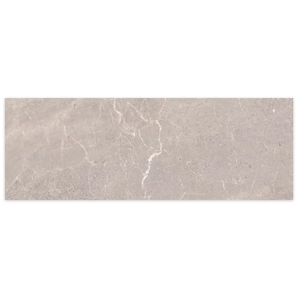 Ro'Ma Carrelage Carrelage effet Pierre Gris Silver 100x33,3x0,86 cm Torvane - Mur intérieur -- Carrelage Mural Effet Pierre