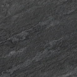 Ro'Ma Carrelage Carrelage effet Pierre Quartzite Gris Dark 60x60x0,9 cm Mat Teravio - Sol et mur intérieur (vendu par carton de 1,08 m²) - RO'MA- Carrelage Sol Effet Pierre