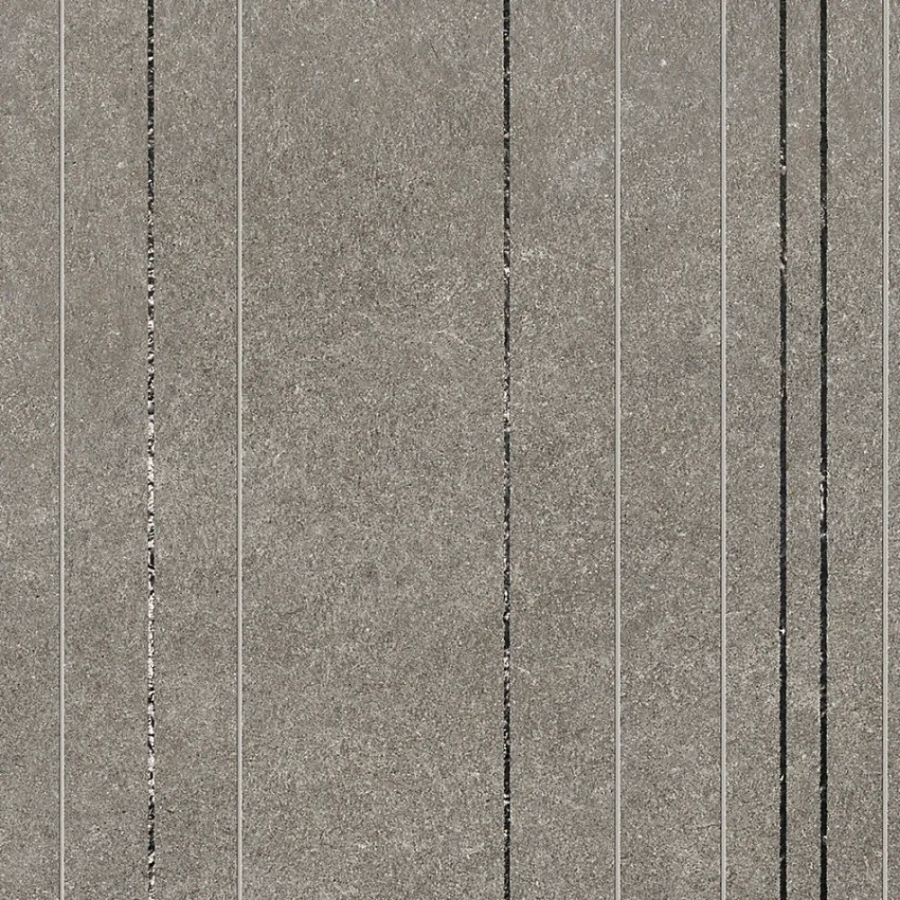 Ro'Ma Carrelage Carrelage effet Pierre Quartzite Gris Fumé Ridge 120x60x0,9 cm Mat Venturo - Mur intérieur (vendu par carton de 1,44 m²) - RO'MA C- Carrelage Mural Effet Pierre