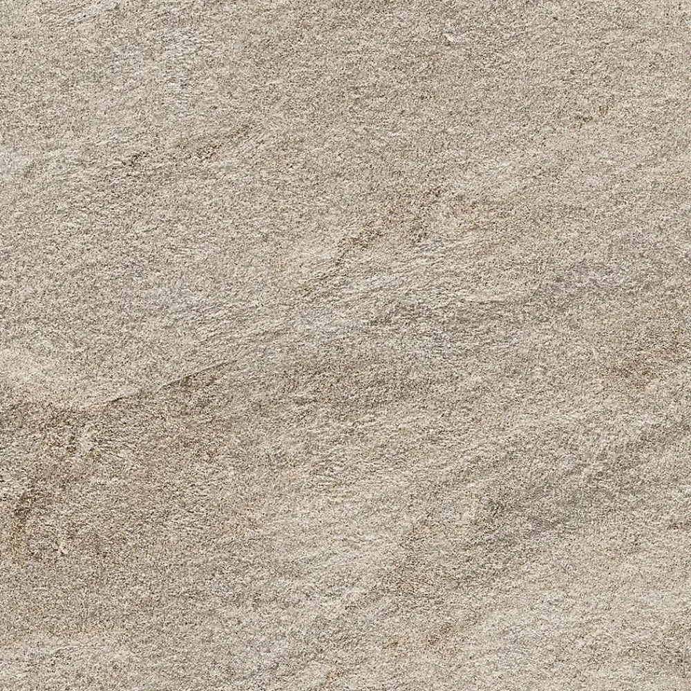 Ro'Ma Carrelage Carrelage effet Pierre Quartzite Gris Argent 60x60x0,9 cm Mat Salvero - Sol et mur intérieur (vendu par carton de 1,08 m²) - RO'MA- Carrelage Sol Effet Pierre