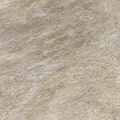 Ro'Ma Carrelage Carrelage effet Pierre Quartzite Gris Argent 60x60x0,9 cm Mat Salvero - Sol et mur intérieur (vendu par carton de 1,08 m²) - RO'MA- Carrelage Sol Effet Pierre
