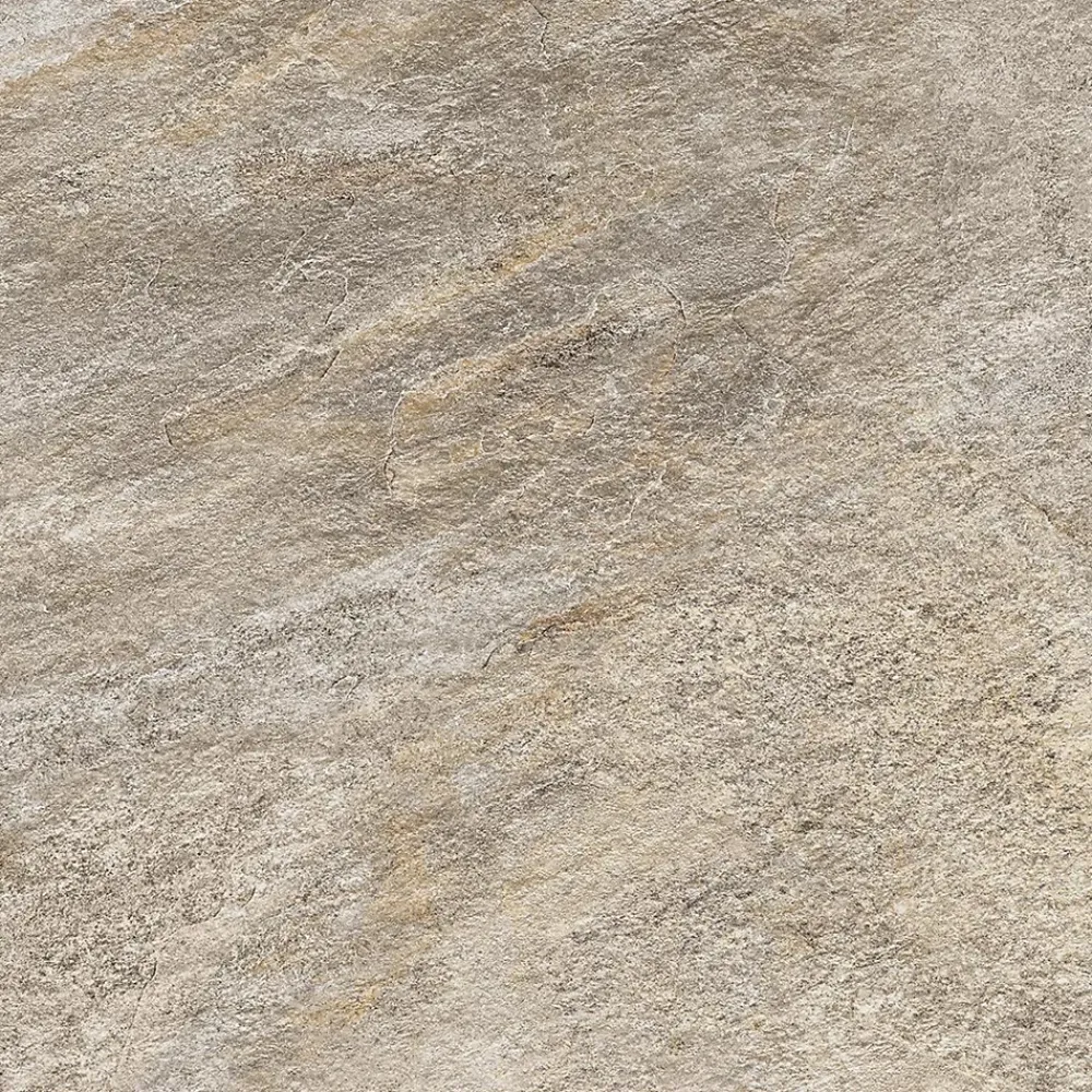 Ro'Ma Carrelage Carrelage effet Pierre Quartzite Gris Argent 60x60x0,9 cm Mat Salvero - Sol et mur intérieur (vendu par carton de 1,08 m²) - RO'MA- Carrelage Sol Effet Pierre