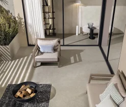 Ro'Ma Carrelage Carrelage Sol Effet Pierre<Carrelage effet Pierre Quartzite Gris Cendré 120x120x0,9 cm Mat Venturo - Sol et mur intérieur (vendu par carton de 2,88 m²) - RO'