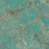 Ro'Ma Carrelage Carrelage effet Pierre Vert Amazzonite 120x120x0,9 cm Brillant Florenza - Sol et mur intérieur (vendu par carton de 2,88 m²) - RO'- Carrelage Sol Effet Pierre