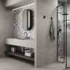Les Carreaux De Jean  Carrelage Sol Effet Terrazzo<Carrelage Effet Terrazzo RICETTA 90x90 Rectifié Cenere - Les Carreaux de Jean