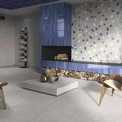 Les Carreaux De Jean Carrelage Sol Effet Terrazzo<Carrelage Effet Terrazzo RICETTA 90x90 Rectifié Cenere - Les Carreaux de Jean