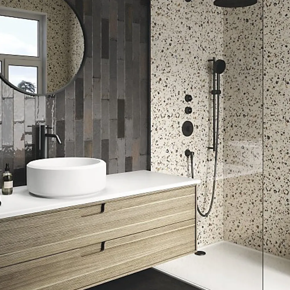 Gioia Materia Carrelage Sol Effet Terrazzo<Carrelage effet Terrazzo COCCIO 60x60 rectifié Mix - Les Carreaux de Jean