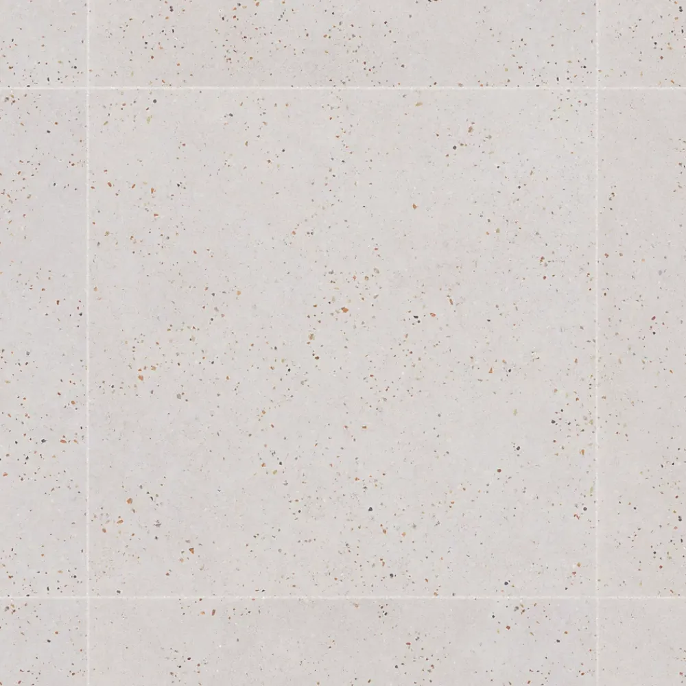 Ro'Ma Carrelage Carrelage Sol Pour Wc<Carrelage effet Terrazzo Beige Sable 90x90x0,9 cm Soreli - Sol et mur intérieur -