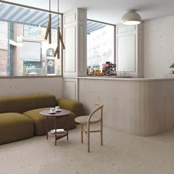 Tinker Carrelage Sol Effet Terrazzo<Carrelage Effet Terrazzo CROCCANTE 60x60 Avellana - Les Carreaux de Jean