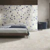 Les Carreaux De Jean  Carrelage Effet Terrazzo RICETTA 90x90 Rectifié Grigio - Les Carreaux de Jean- Carrelage Sol Effet Terrazzo
