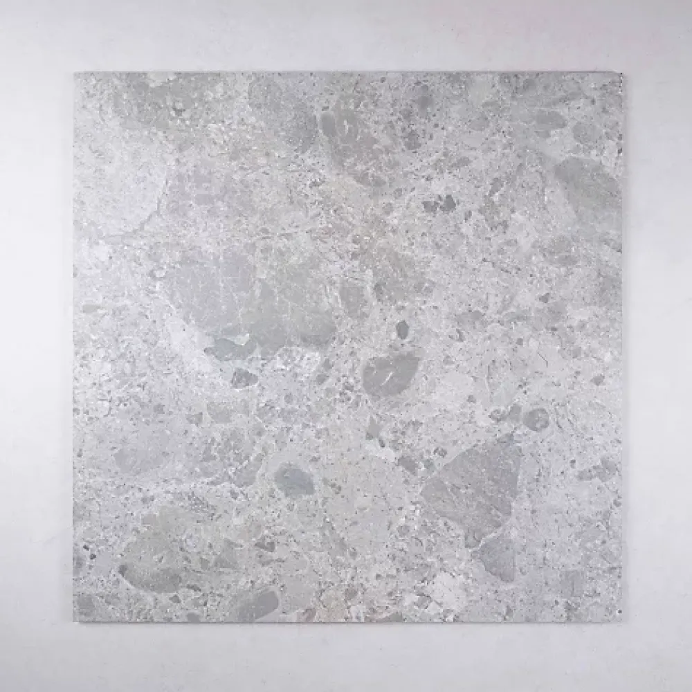Les Carreaux De Jean Carrelage Sol Effet Terrazzo<Carrelage Effet Terrazzo - Pierre CARACTER Mix Gris 60x120 Rectifié - Les Carreaux de Jean
