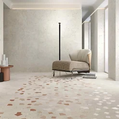 Les Carreaux De Jean Carrelage Sol Effet Terrazzo<Carrelage Effet Terrazzo AMA 60x60 Rectifié Avorio - Les Carreaux de Jean