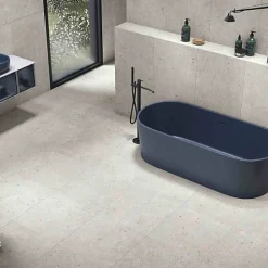 Les Carreaux De Jean  Carrelage Effet Terrazzo AMA 60x60 Rectifié Grigio - Les Carreaux de Jean- Carrelage Sol Effet Terrazzo|Carrelage Sol Pour Cuisine