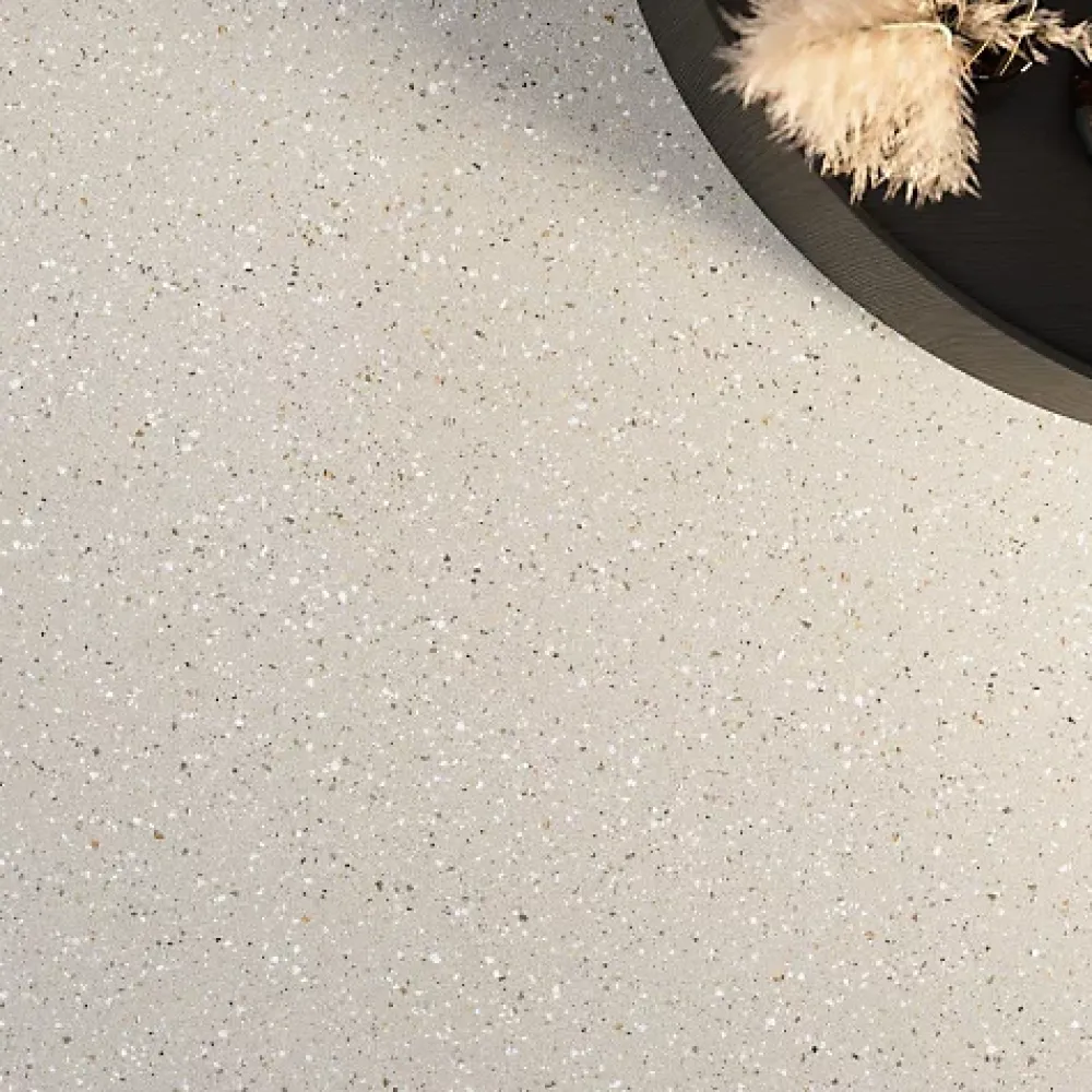 Les Carreaux De Jean Carrelage Effet Terrazzo POLS 60x60 Grey - Les Carreaux de Jean- Carrelage Sol Effet Terrazzo