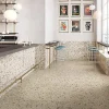 Les Carreaux De Jean  Carrelage Effet Terrazzo VENICE 60x60 Beige - Les Carreaux de Jean- Carrelage Sol Effet Terrazzo
