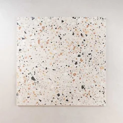 Les Carreaux De Jean  Carrelage Sol Effet Terrazzo<Carrelage Effet Terrazzo VENICE 60x60 Ivory - Les Carreaux de Jean