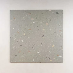 Les Carreaux De Jean  Carrelage Effet Terrazzo CROCCANTE 60x120 Menta - Les Carreaux de Jean- Carrelage Sol Effet Terrazzo