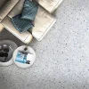 Les Carreaux De Jean  Carrelage Effet Terrazzo VENICE 60x60 Blue - Les Carreaux de Jean- Carrelage Sol Effet Terrazzo