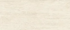 Ro'Ma Carrelage Carrelage effet Travertin Blanc Vein Cut 278x120x0,6 cm Mat Neravio - Mur intérieur (vendu par carton de 3,336 m²) - RO'MA CARRELA- Travertin