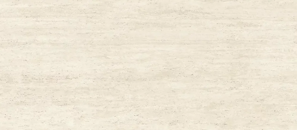 Ro'Ma Carrelage Carrelage effet Travertin Blanc Vein Cut 278x120x0,6 cm Mat Neravio - Mur intérieur (vendu par carton de 3,336 m²) - RO'MA CARRELA- Travertin