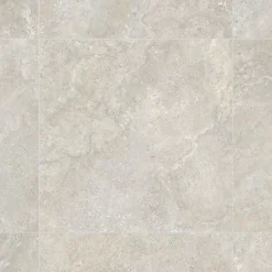 Ro'Ma Carrelage Travertin<Carrelage effet Travertin Gris Beige 90x90x0,9 cm In&Out Castorel - Sol et mur intérieur et Sol extérieur -