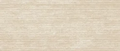 Ro'Ma Carrelage Carrelage effet Travertin 3D Beige Stripe 120x50x0,85 cm Mat Venerio - Mur intérieur (vendu par carton de 1,8 m²) - RO'MA CARRELAG- Travertin
