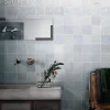 Gioia Materia Faïence Pour Pièce À Vivre<Carrelage Effet Zellige Bleu Clair LA RIVIERA 13,2x13,2 Lavanda Blue - Les Carreaux de Jean