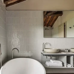 Les Carreaux De Jean Faïence Pour Pièce À Vivre|Faïence Pour Cuisine<Carrelage Effet Zellige Blanc TANGER 6x24 White - Les Carreaux de Jean