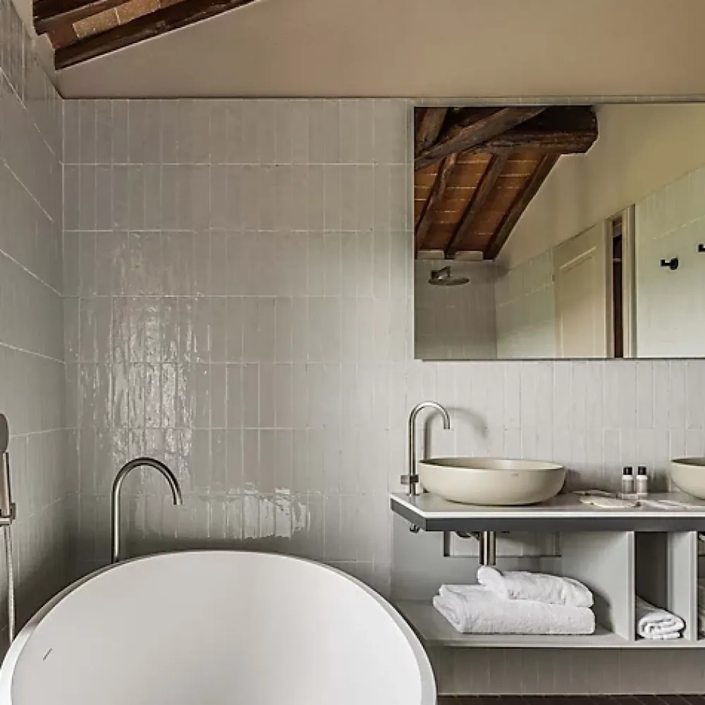 Les Carreaux De Jean Faïence Pour Pièce À Vivre|Faïence Pour Cuisine<Carrelage Effet Zellige Blanc TANGER 6x24 White - Les Carreaux de Jean