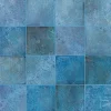 Ro'Ma Carrelage Carrelage Mural Uni<Carrelage effet Zellige Bleu Foncé 10x10x0,85 cm Caldero - Mur intérieur -