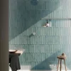 Les Carreaux De Jean  Faïence Pour Douche|Faïence Pour Salle De Bains<Carrelage Effet Zellige Bleu NARA Mar Mate 7,5x30cm - Les Carreaux de Jean