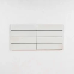 Les Carreaux De Jean  Faïence Pour Pièce À Vivre|Faïence Pour Salle De Bains<Carrelage Effet Zellige Blanc Cassé TANGER 6x24 Off White - Les Carreaux de Jean