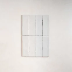 Les Carreaux De Jean Faïence Pour Cuisine<Carrelage Effet Zellige Blanc NOLITA Blanco 6,5x20 - Les Carreaux de Jean