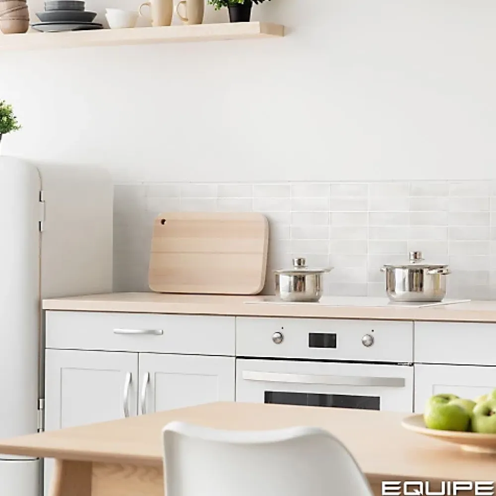 Gioia Materia Carrelage Effet Zellige Blanc COLO Matt 5x15 white - Les Carreaux de Jean- Faïence Pour Cuisine|Faïence Pour Salle De Bains
