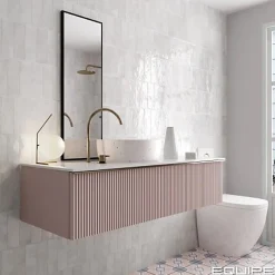 Gioia Materia Faïence Pour Cuisine<Carrelage Effet Zellige Gris LA RIVIERA 6,5x20 Gris Nuage - Les Carreaux de Jean