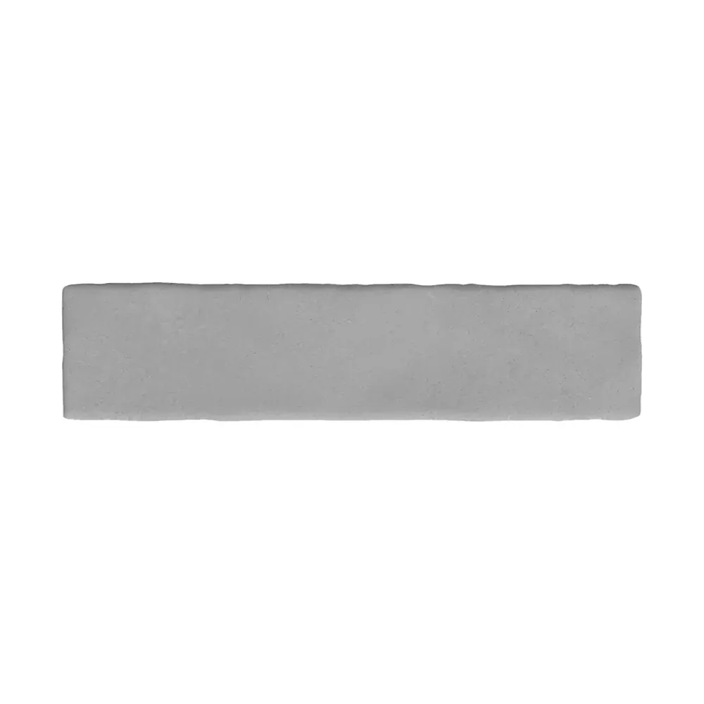 Ro'Ma Carrelage Carrelage Sol Uni<Carrelage effet Zellige Gris Foncé 24,6x6x0,85 cm Ravelo - Sol et mur intérieur -
