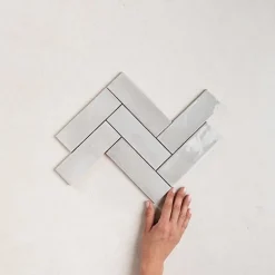 Gioia Materia Faïence Pour Cuisine|Faïence Pour Pièce À Vivre<Carrelage Effet Zellige Gris COLO Gloss 5x15 Amber Grey - Les Carreaux de Jean