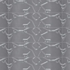 Ro'Ma Carrelage Carrelage Mural Uni<Carrelage effet Zellige Gris 30x7,5x0,82 cm Salerno - Mur intérieur -