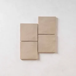 Les Carreaux De Jean Faïence Pour Cuisine<Carrelage Effet Zellige MANARA CLAY 10x10 Temara Taupe - Les Carreaux de Jean