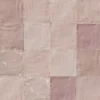 Ro'Ma Carrelage Carrelage effet Zellige Rose 10x10x0,85 cm Brillant Orisel - Mur intérieur -- Carrelage Mural Pour Douche|Carrelage Mural Uni