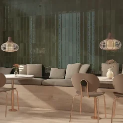 Les Carreaux De Jean  Faïence Pour Salle De Bains<Carrelage Effet Zellige Vert Foncé NARA Oliva Gloss 7,5x30cm - Les Carreaux de Jean