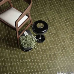 Gioia Materia Faïence Pour Cuisine<Carrelage Effet Zellige Vert COLO Matt 5x15 vert - Les Carreaux de Jean